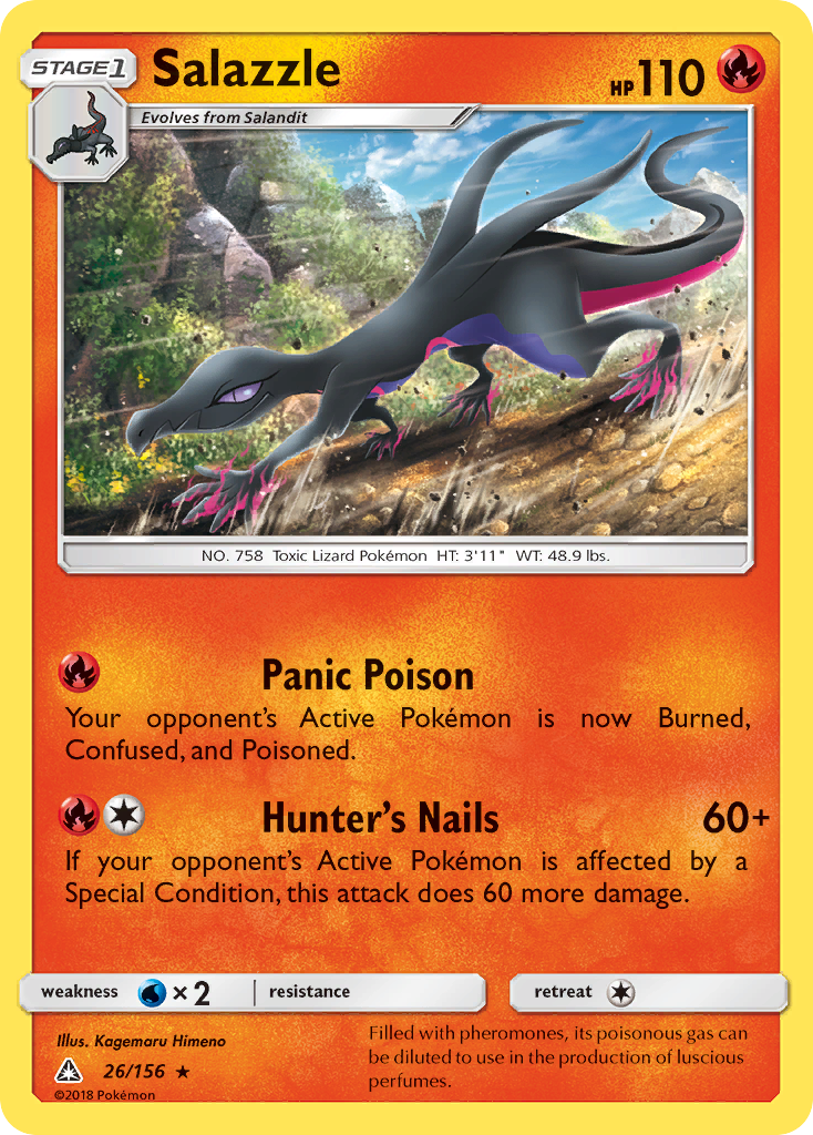 Ultra Prism Salazzle #26/156